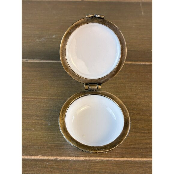 VTG Midwest Cannon Falls Easter Bunny Chick Trinket Pill Ring Box Small - Picture 5 of 7